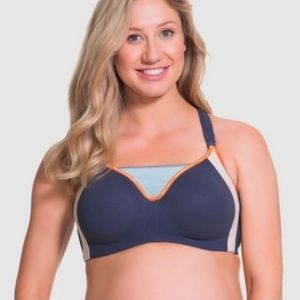 Cake Lingerie Nursing Maternity Bra Blue